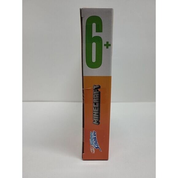 Nerf Super Soaker Minecraft Trident Water Blaster Pull Back Plunger Handle Kids‎ - Picture 4 of 7
